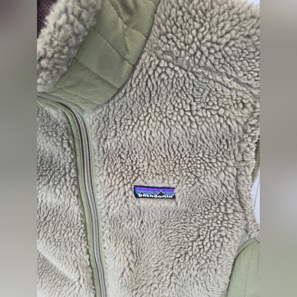 Patagonia Los Gatos Fleece Vest Green - Picture 3 of 6